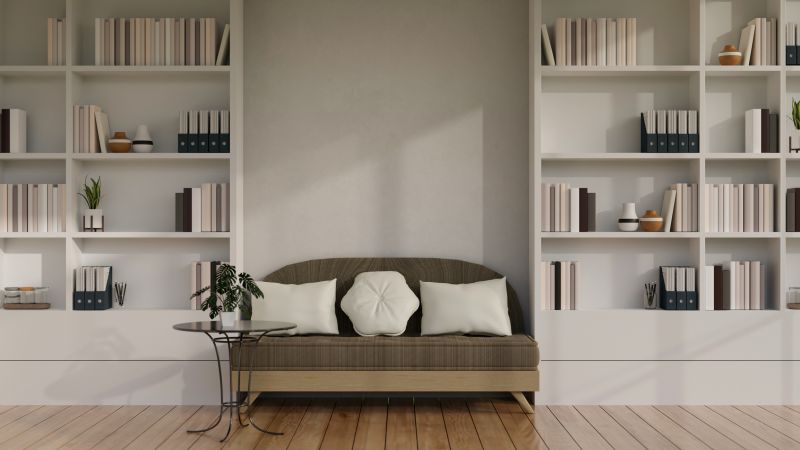 Custom Bookcase Installation in Durham, NC