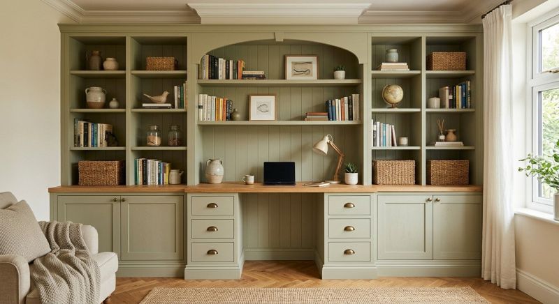 Built In Desk Installation in Winston Salem, NC